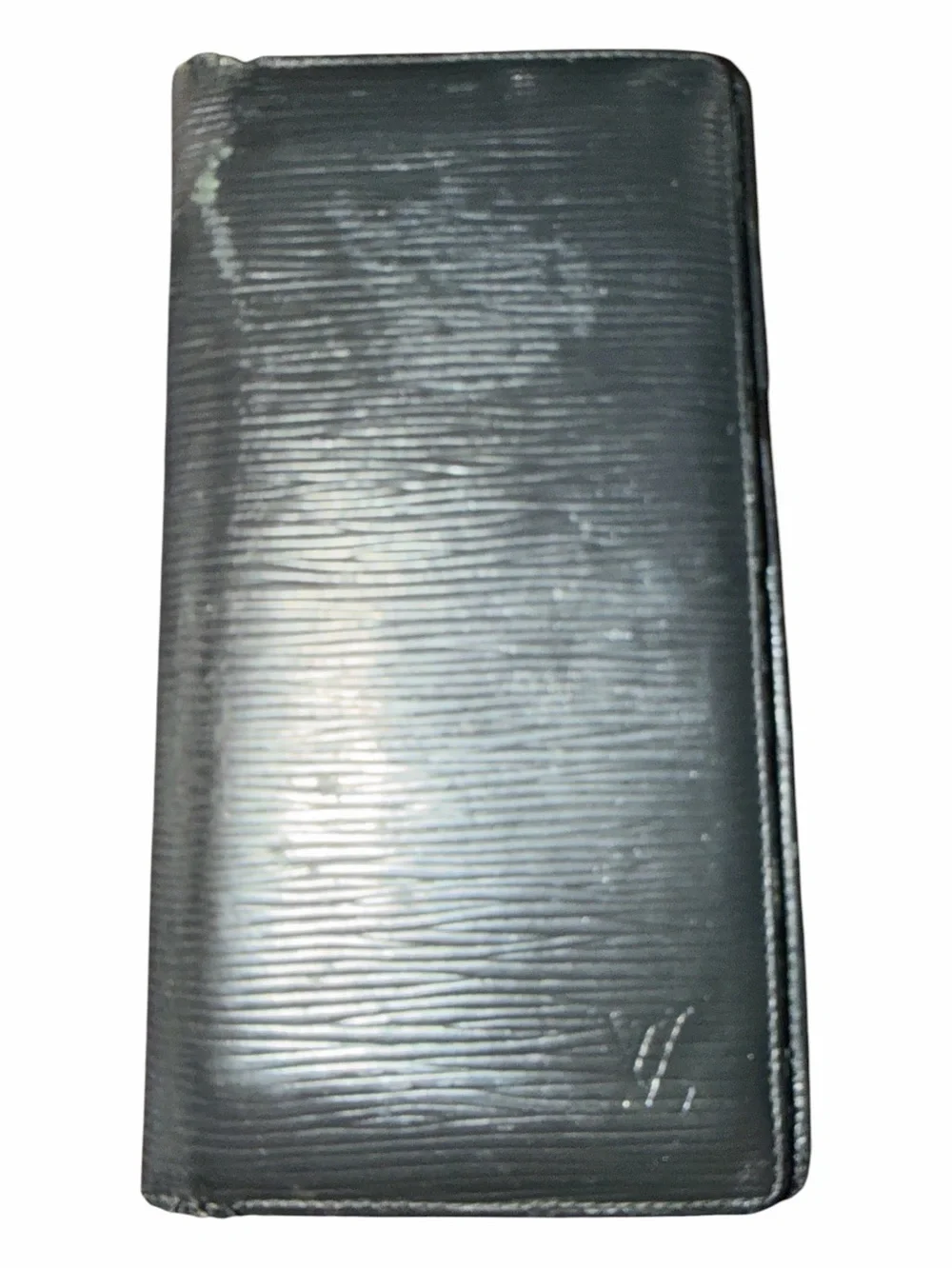 Louis Vuitton Epi Leather Brazza Long Wallet Noir Black